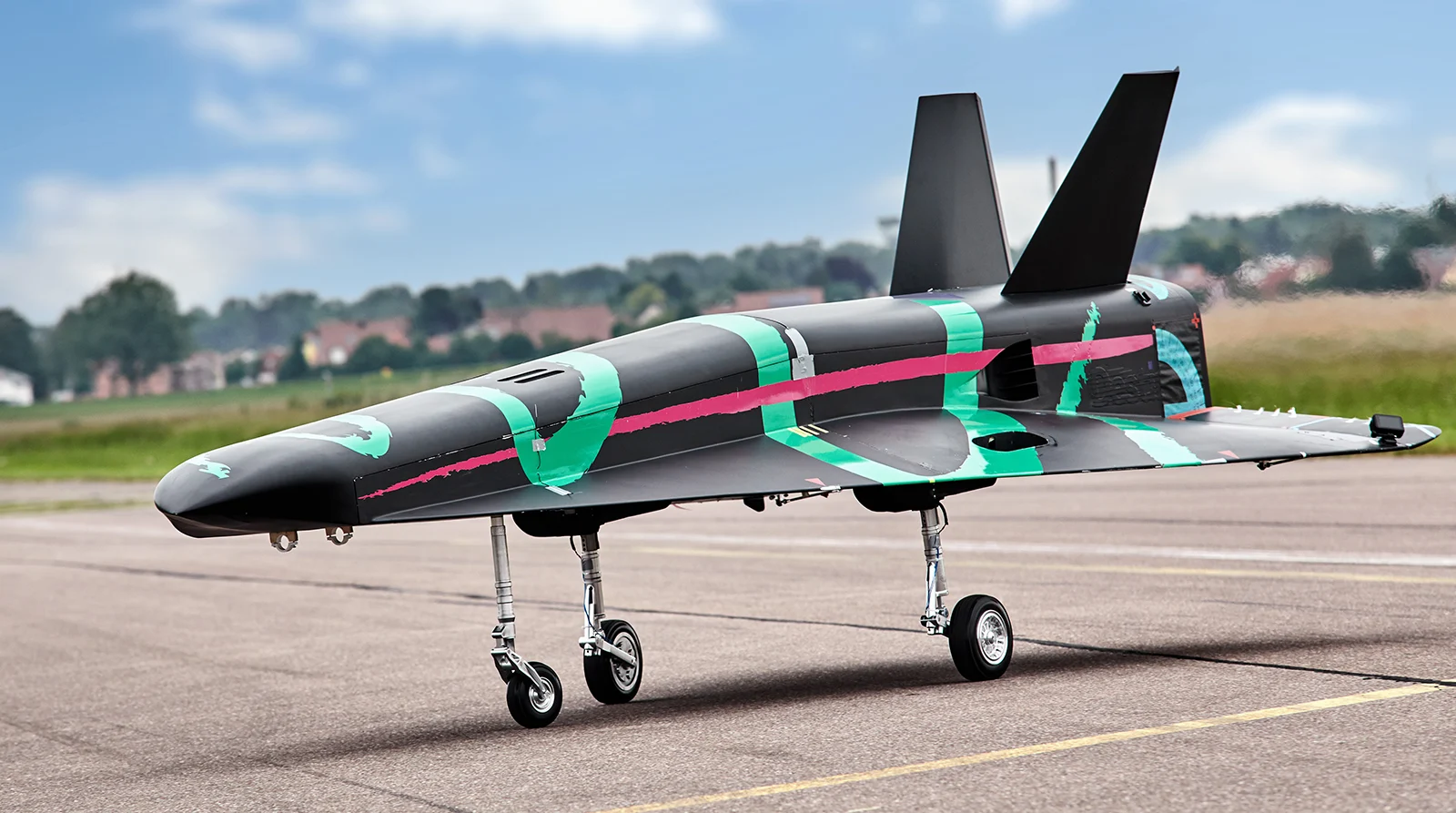 Destinus Prototyp Startbahn Genderkingen