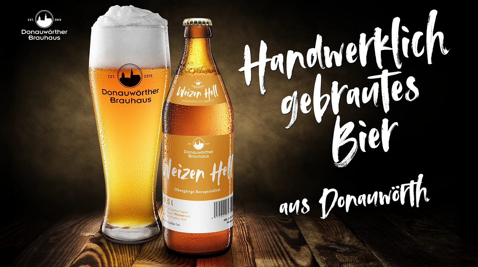 Donauwörther Brauhaus Weizen Hell Anzeige