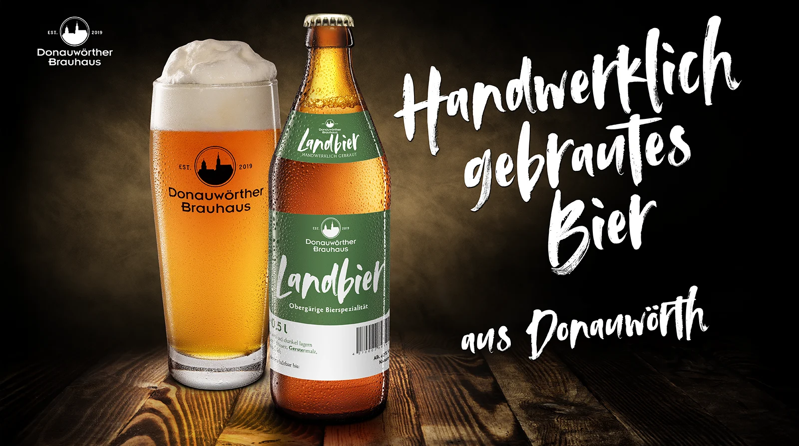 Landbier Donauwörther Brauhaus Anzeige