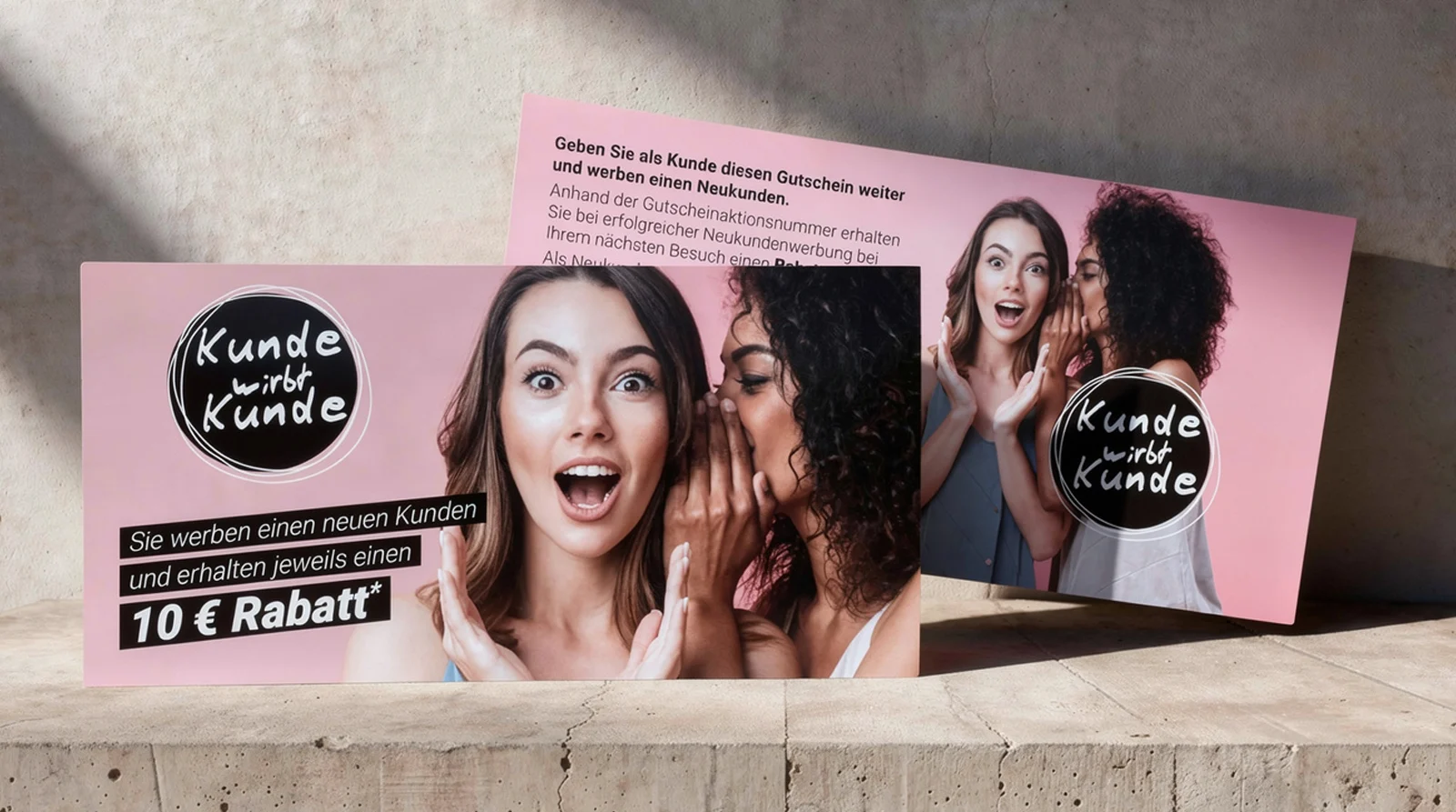 Empfehlungsgutschein Kosmetikstudio Silvia