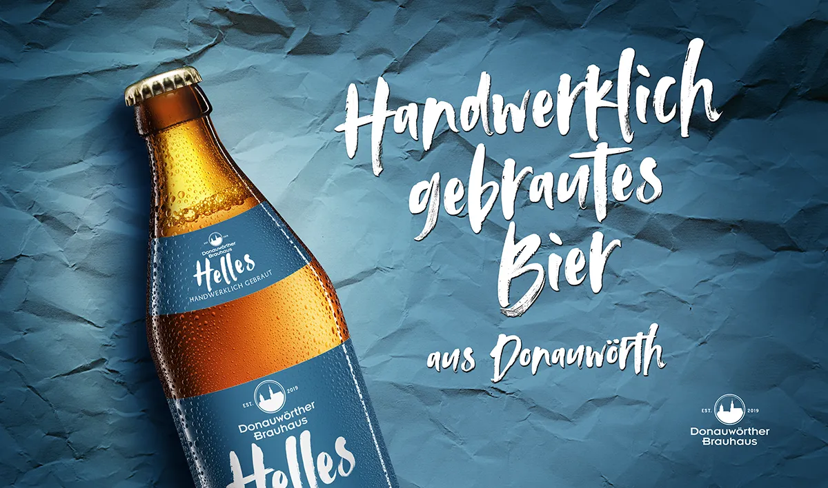 Produktfotografie Bier Donauwoerther Brauhaus